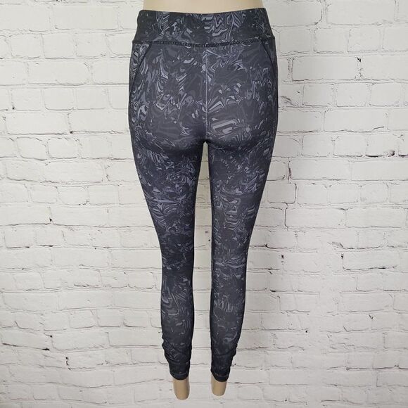 DANSKIN Black Gray tights leggings XS - Picture 2 of 7